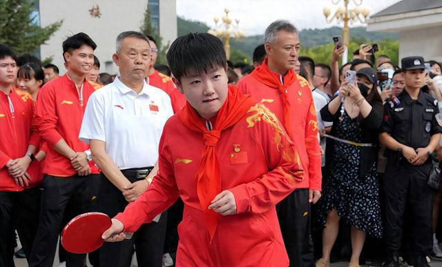马龙一句话，给孙颖莎带来了更可爱的“昵称”，击中球迷的心
